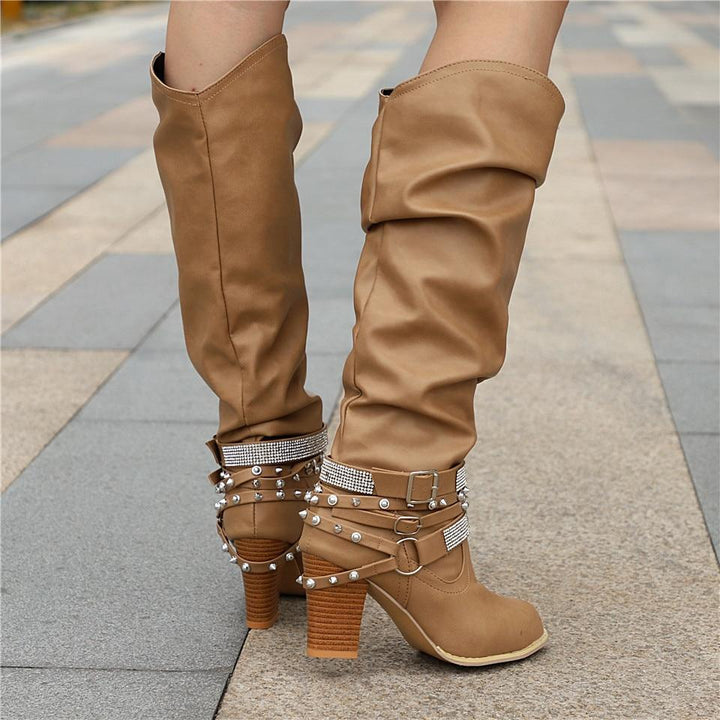 Victoria’s Elegant Slouch Knee Boots
