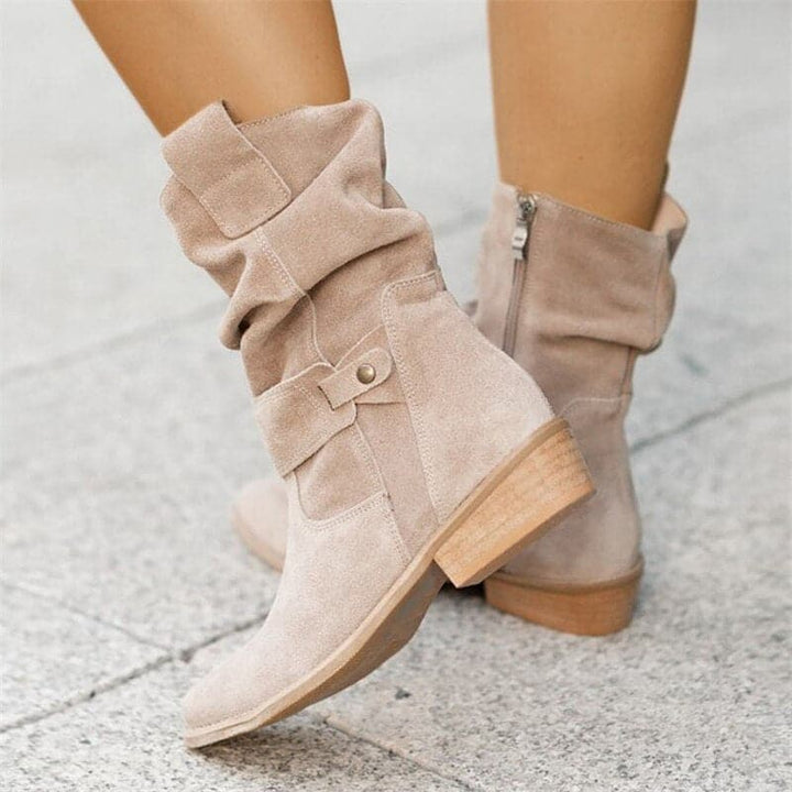 Victoria’s Relaxed Fit Slouchy Mid-Calf Boots