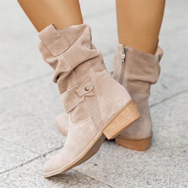 Victoria’s Relaxed Fit Slouchy Mid-Calf Boots