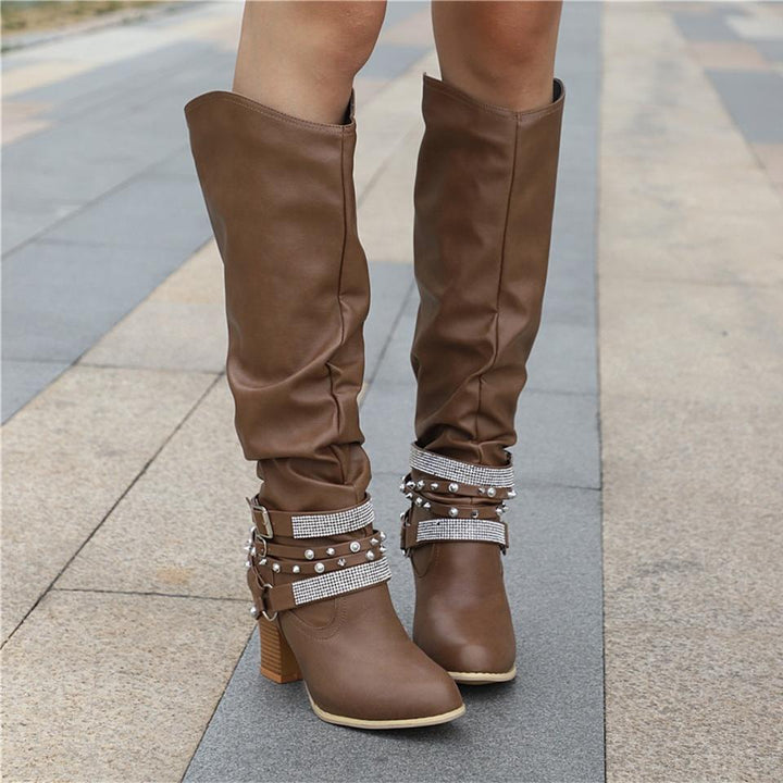 Victoria’s Elegant Slouch Knee Boots