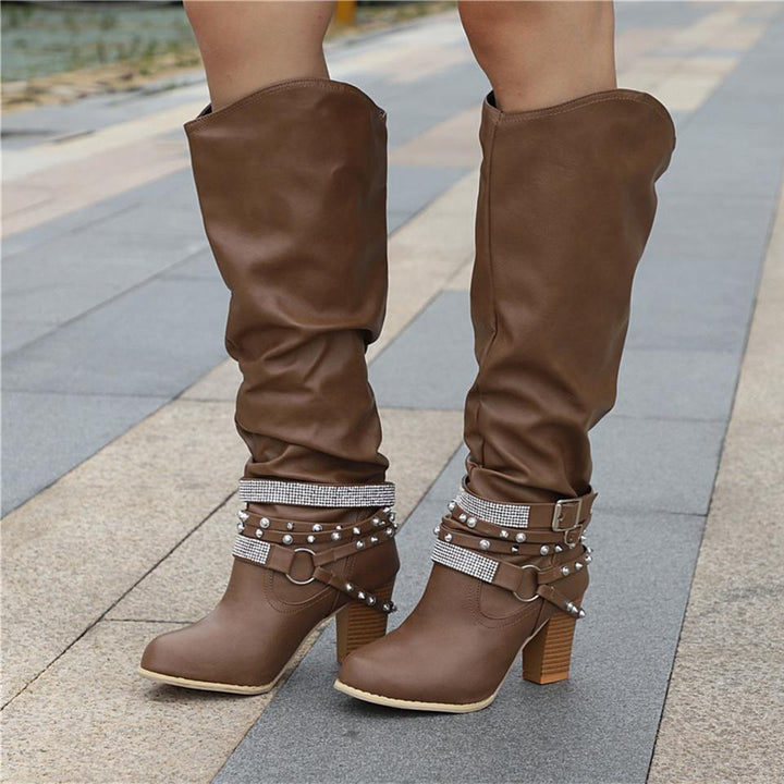 Victoria’s Elegant Slouch Knee Boots