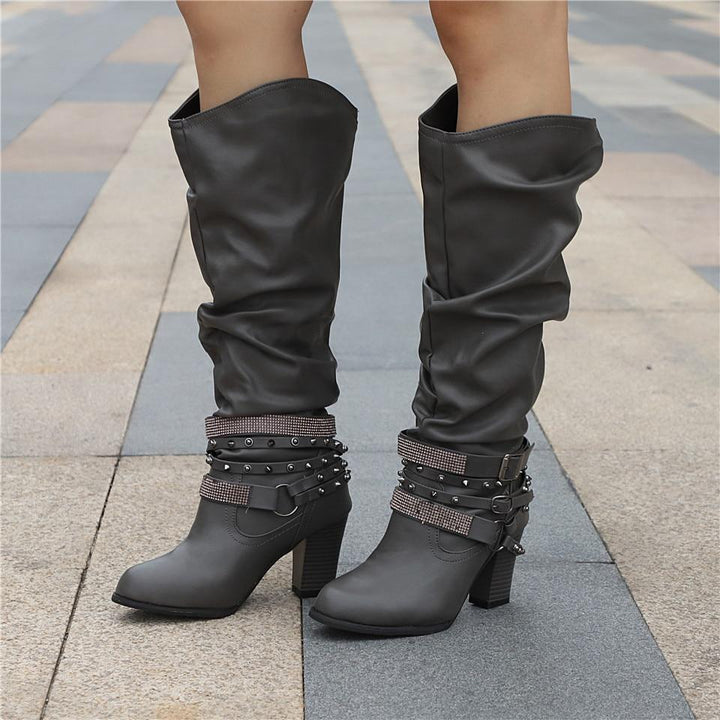 Victoria’s Elegant Slouch Knee Boots