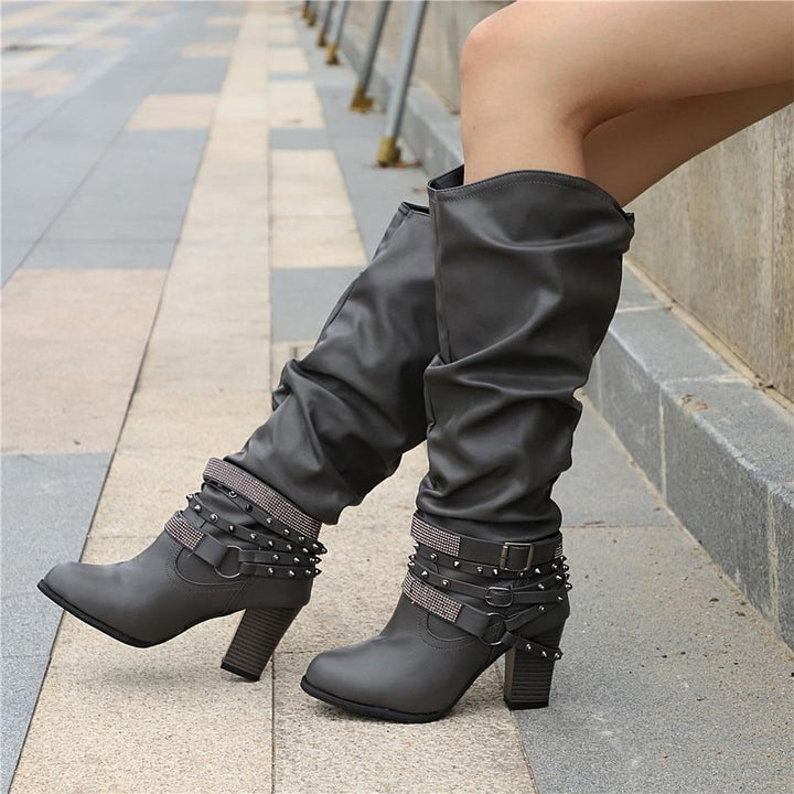 Victoria’s Elegant Slouch Knee Boots