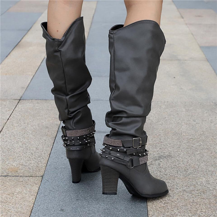 Victoria’s Elegant Slouch Knee Boots