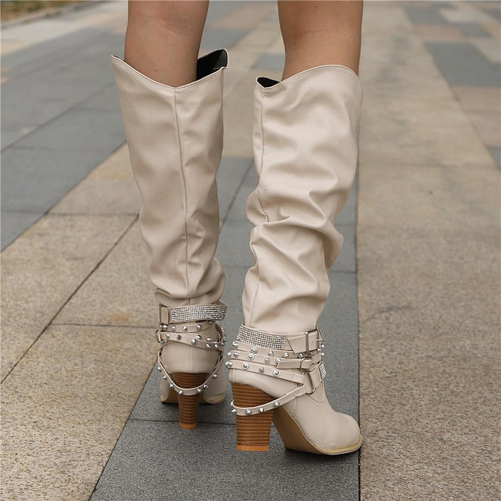 Victoria’s Elegant Slouch Knee Boots