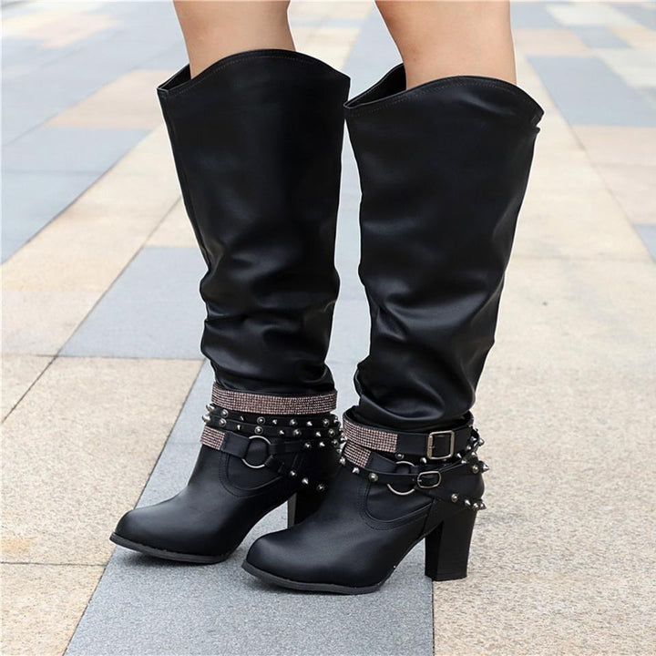 Victoria’s Elegant Slouch Knee Boots