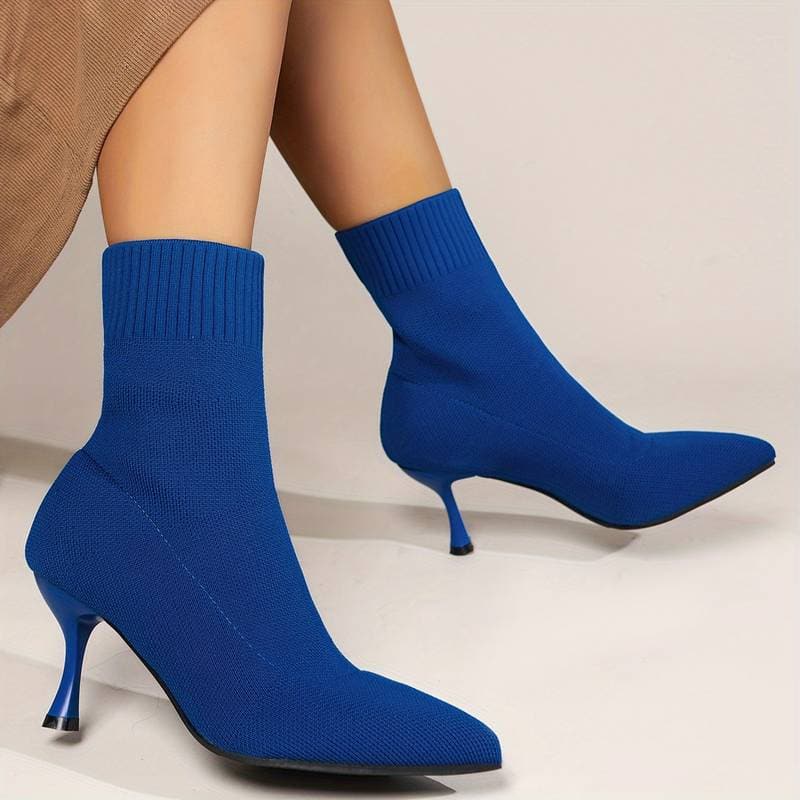 Victoria’s Elegant Knit Stiletto Boots
