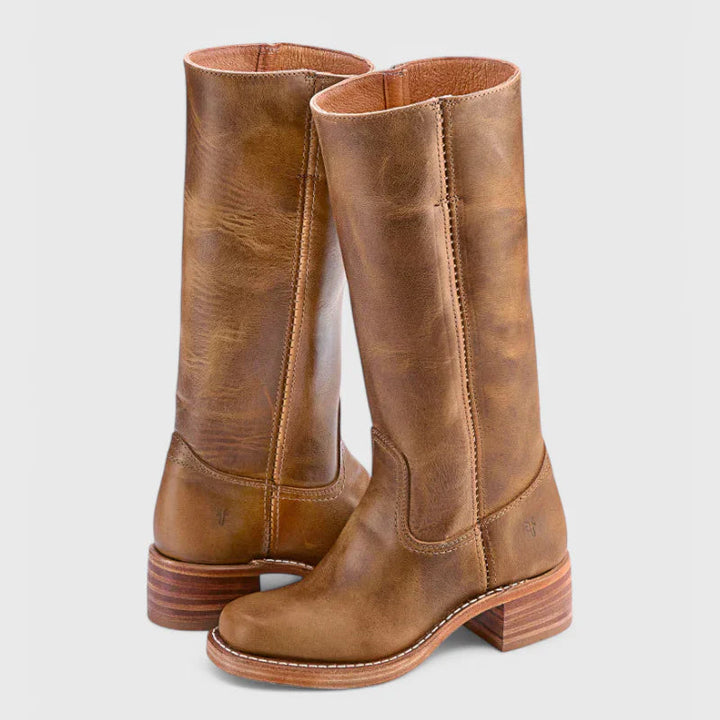 Victoria’s Tall Western Square Toe Boots