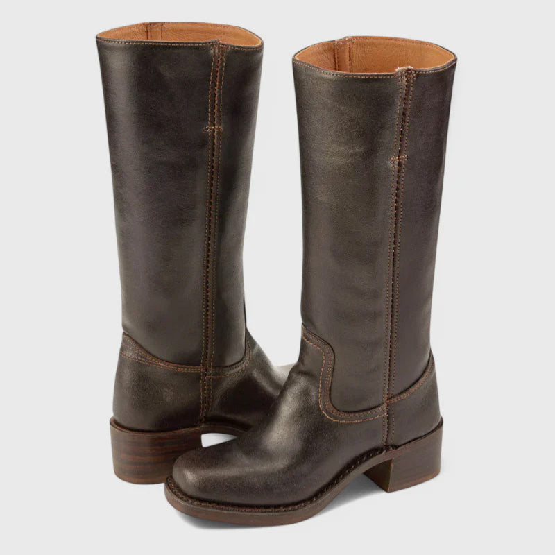 Victoria’s Tall Western Square Toe Boots