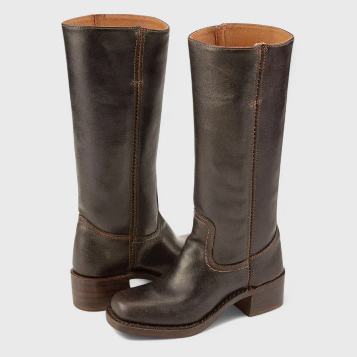 Victoria’s Tall Western Square Toe Boots