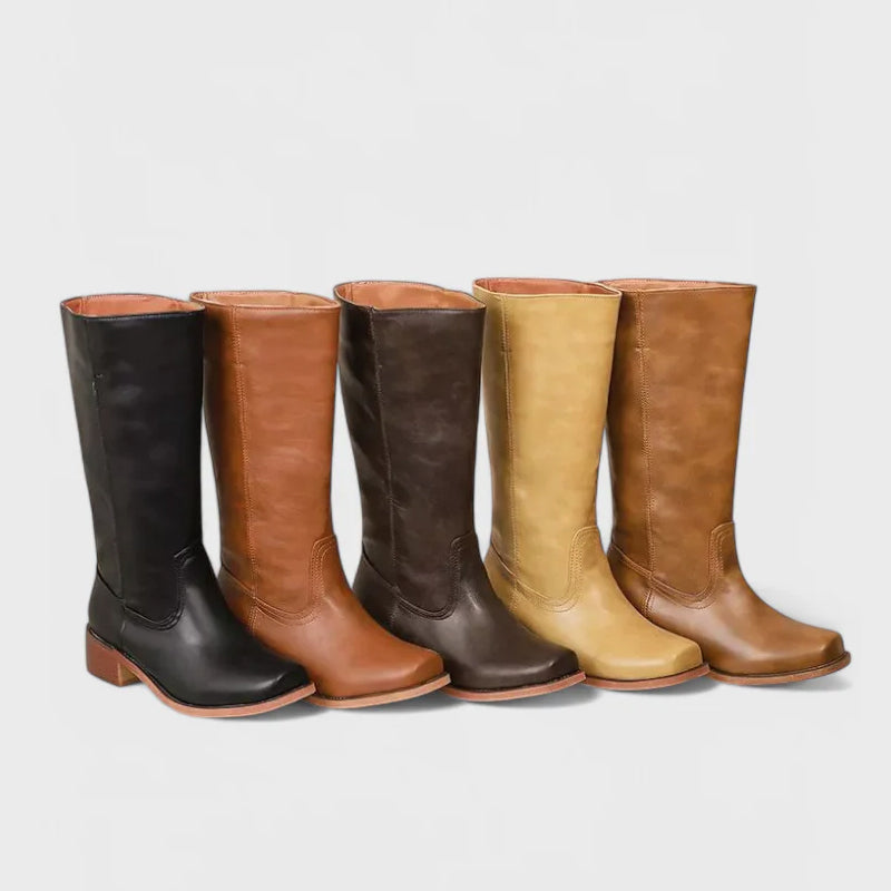 Victoria’s Tall Western Square Toe Boots