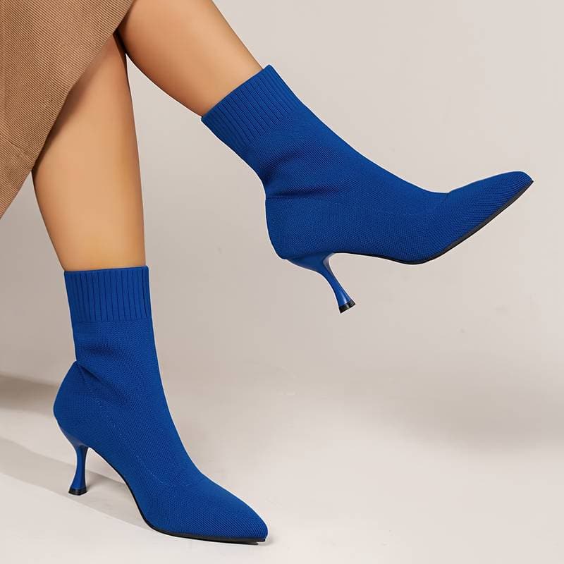 Victoria’s Elegant Knit Stiletto Boots