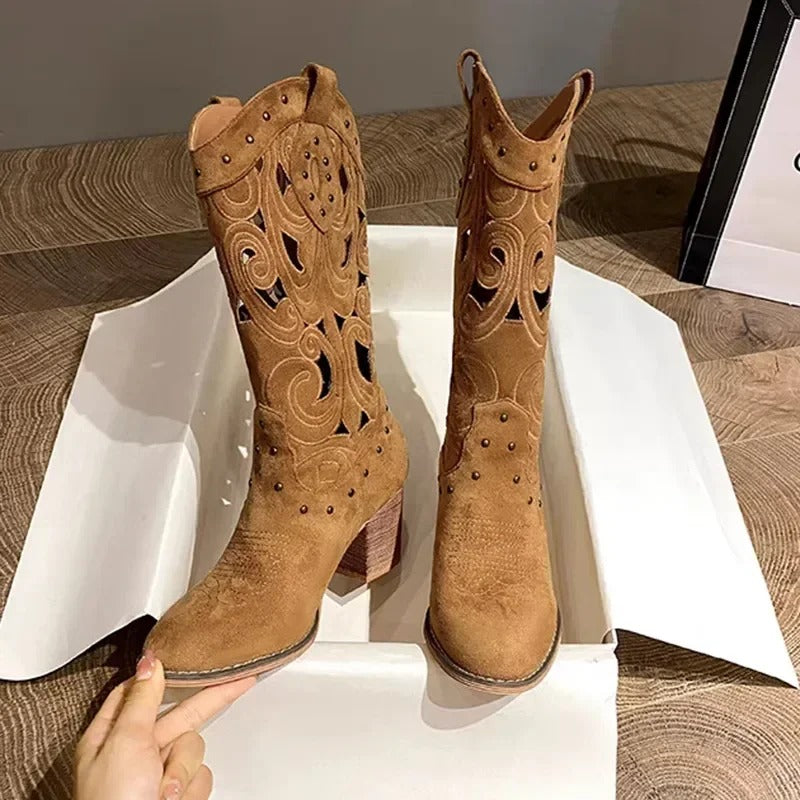Victoria’s Hollow Western Tall Boots